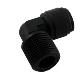 Gomito filettato 1/4" tubo 6 mm
