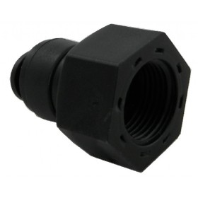 Raccordo diritto F 1/2" tubo 8 mm