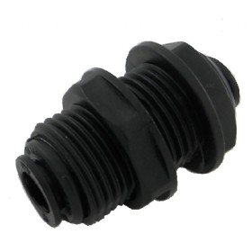 Passaparete innesto rapido tubo 8 mm