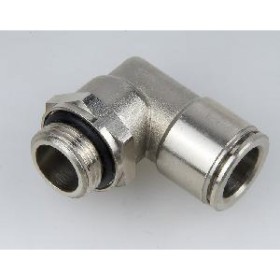 Raccordo gomito 8 mm - 1/4" Metallico