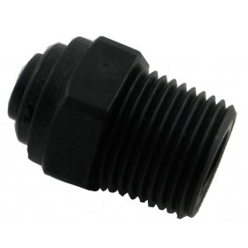 Raccordo maschio diritto 6 mm - filetto 3/8"