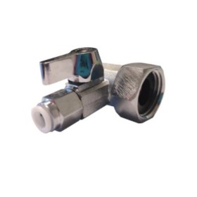 Valvola di intercettazione a T 3/8 MF tubo 1/4"