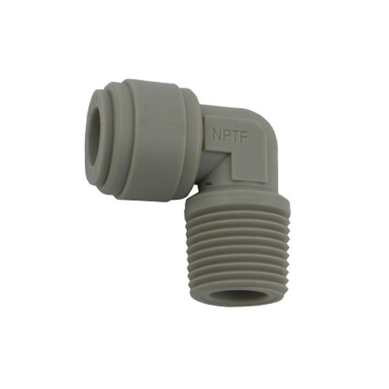 Gomito Filettato 3/8''M Tubo 1/4''