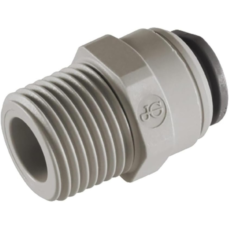 John Guest Raccordo Terminale Diritto 1/2 "x 3/8" PI011623S completa 10 Pezzi