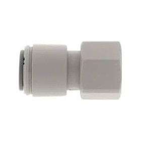 John Guest raccordo terminale filetto Diametro tubo: 1/4". Filettatura: 7/16" CI3208U7S Confezione completa 10 Pezzi
