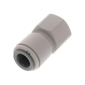 John Guest raccordo 3/8" X 3/8" FFL TERMINALE DIRITTO FEMMINA PI4512F6S Confezione completa 10 Pezzi