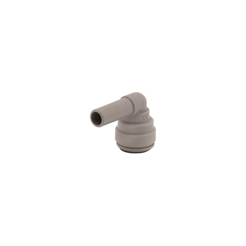 John-Guest Serie PI220808S - Gomito con Codolo Ø Tubo ¼" x ¼" Codolo Confezione completa 10 Pezzi