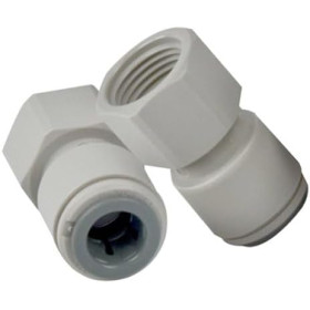 John Guest Raccordo Innesto Rapido Femmina Diritto Tubo 3/8" Filetto 3/8" PI451213S Confezione completa 10 Pezzi