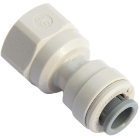 John Guest raccordo 3/8" X 1/4" NPTF TERMINALE DIRITTO FEMMINA PI451222S Confezione completa 10 Pezzi