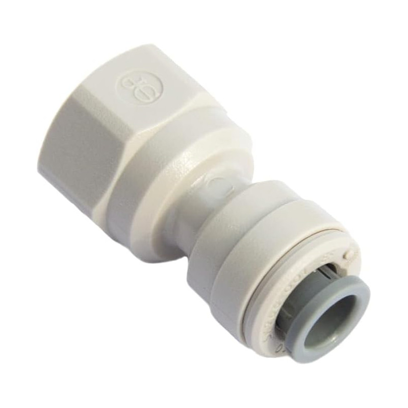 John Guest raccordo 3/8" X 1/4" NPTF TERMINALE DIRITTO FEMMINA PI451222S Confezione completa 10 Pezzi