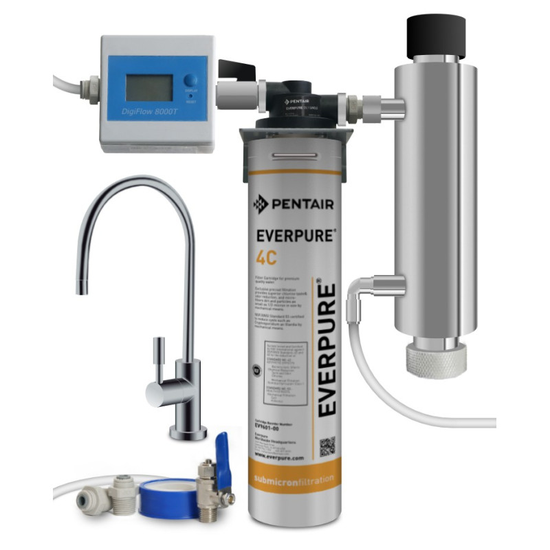 Kit di filtrazione Everpure 4C con UV