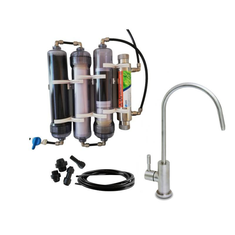 Kit di filtrazione UV per camper