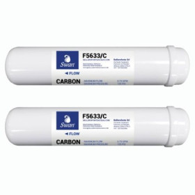 Scatola 2 filtri in linea Swan carbone