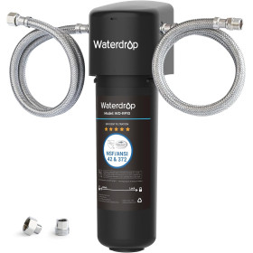Waterdrop 10UA Filtro Acqua Sistema, depuratore acqua domestico per sotto bancone