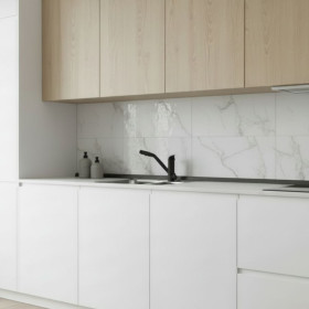 Rubinetto tre vie miscelatore Fragranite Nero