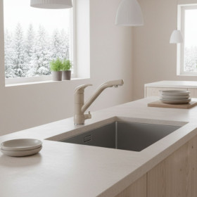 Rubinetto tre vie con miscelatore Fragranite