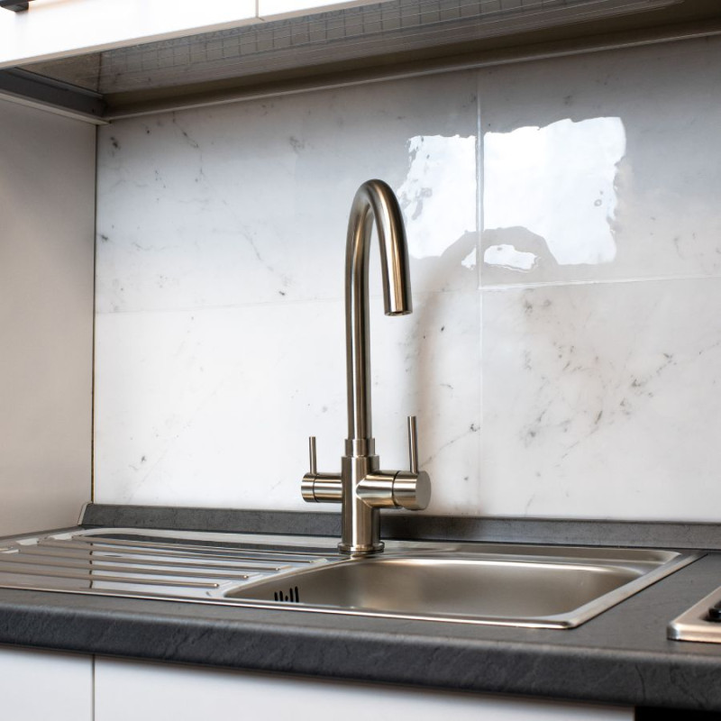 Miscelatore in acciaio inox 304 tondo 4 vie
