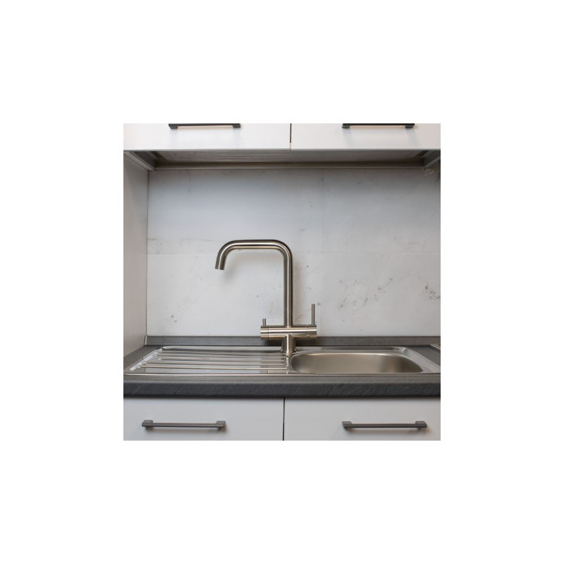 Miscelatore in acciaio inox 304 quadro 5 vie
