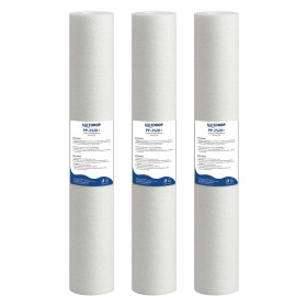 NICEDROP Filtro Sedimenti 20 Pollici 25 Micron 3PZ