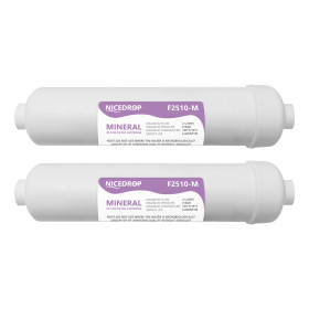 Filtri in Linea 10" Attacco 1/4" — Filtro mineralizzante post filtrazione - 2PZ