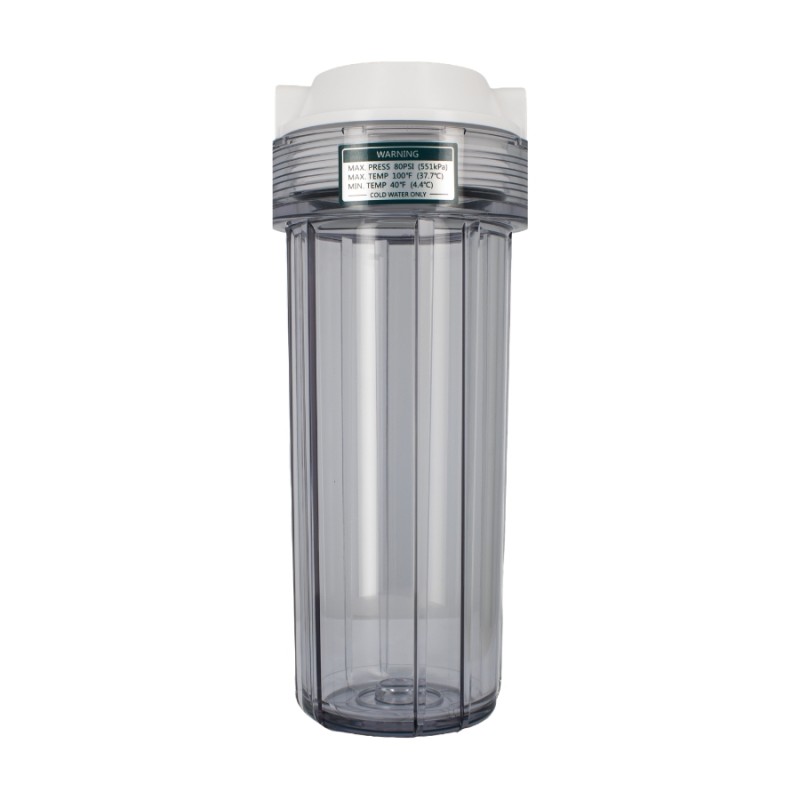 Contenitore filtro acqua 10" trasparente/viola