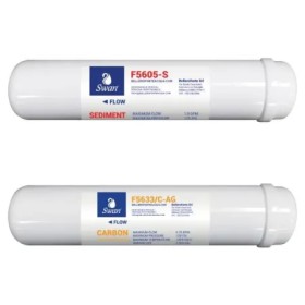 Set di filtrazione osmosi anti-batterico 12"